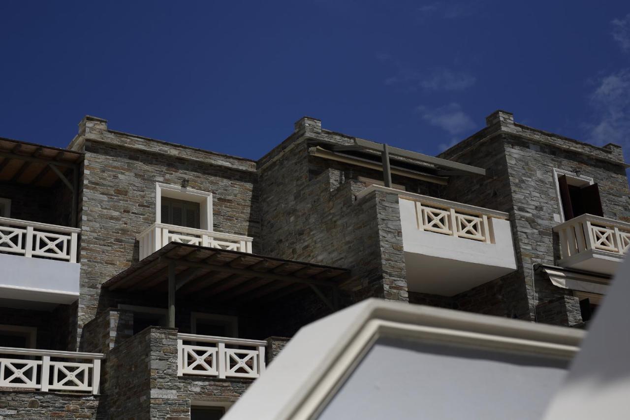 Aithra -Agios Petros Andros Villa กาวริยอน ภายนอก รูปภาพ