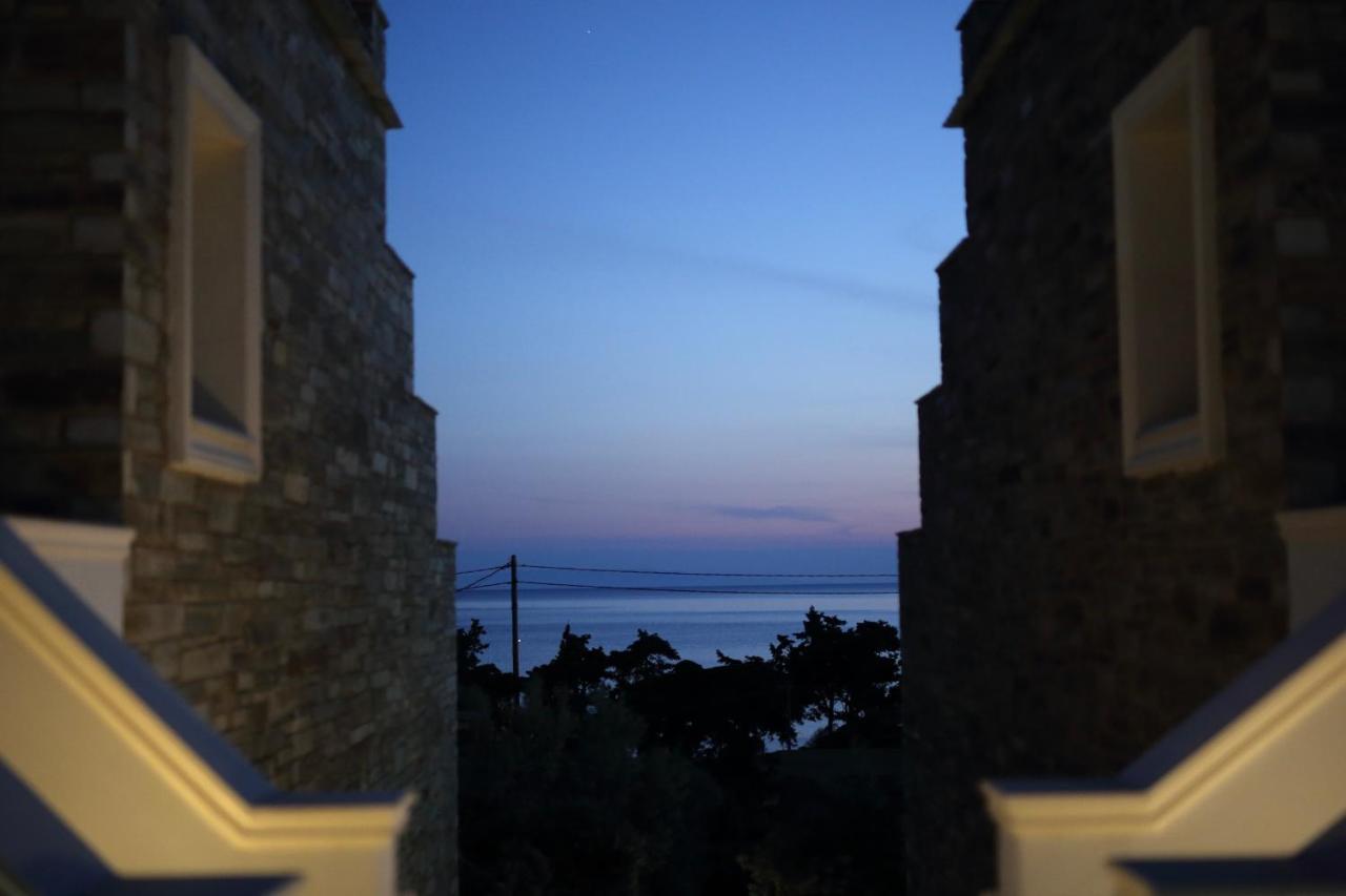 Aithra -Agios Petros Andros Villa กาวริยอน ภายนอก รูปภาพ