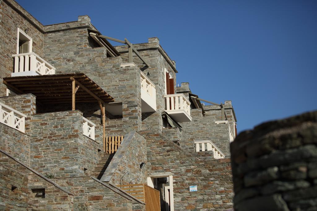 Aithra -Agios Petros Andros Villa กาวริยอน ภายนอก รูปภาพ