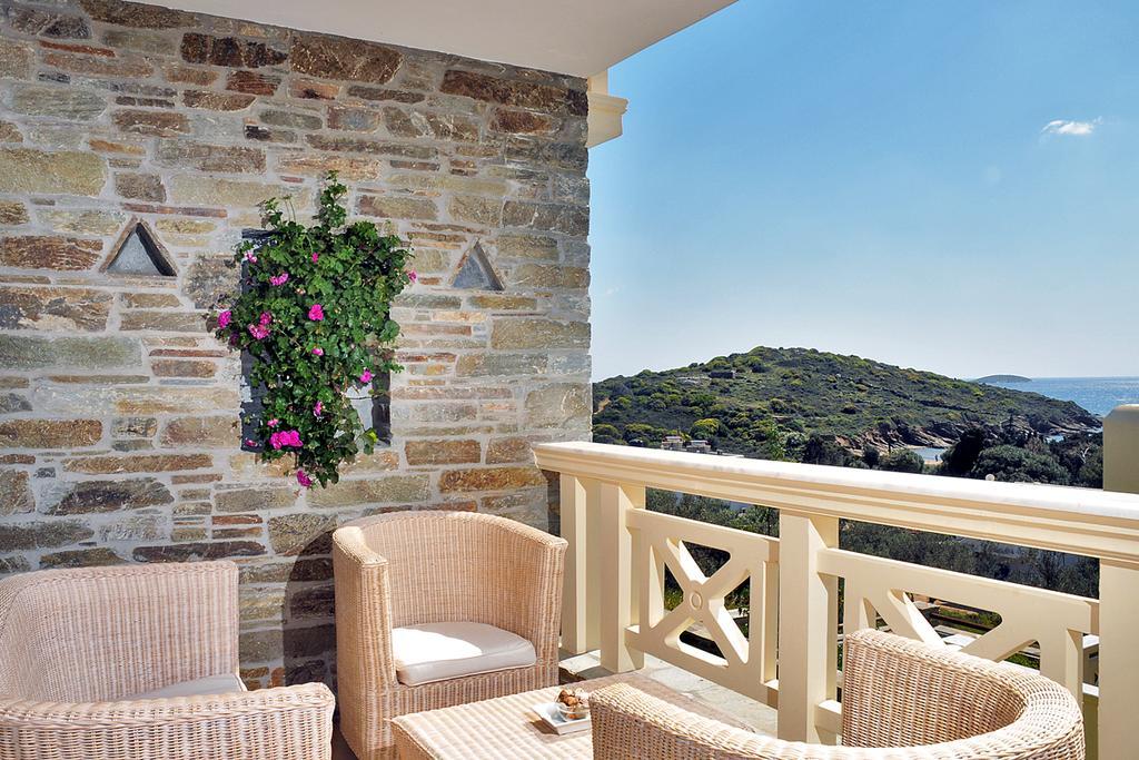 Aithra -Agios Petros Andros Villa กาวริยอน ภายนอก รูปภาพ