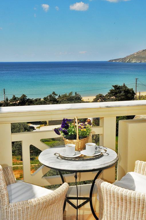 Aithra -Agios Petros Andros Villa กาวริยอน ภายนอก รูปภาพ